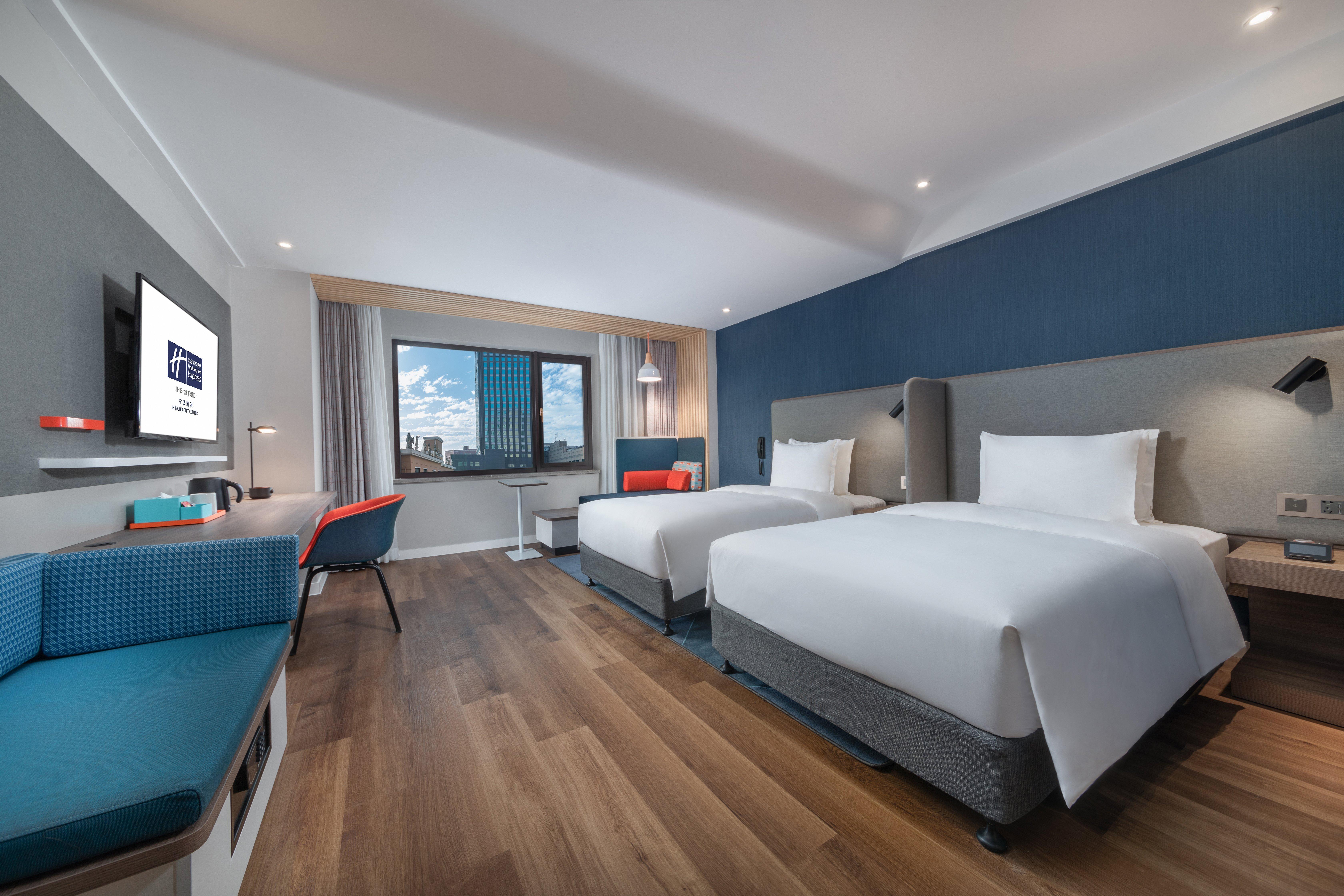 Holiday Inn Express Ningbo City Center By Ihg Buitenkant foto