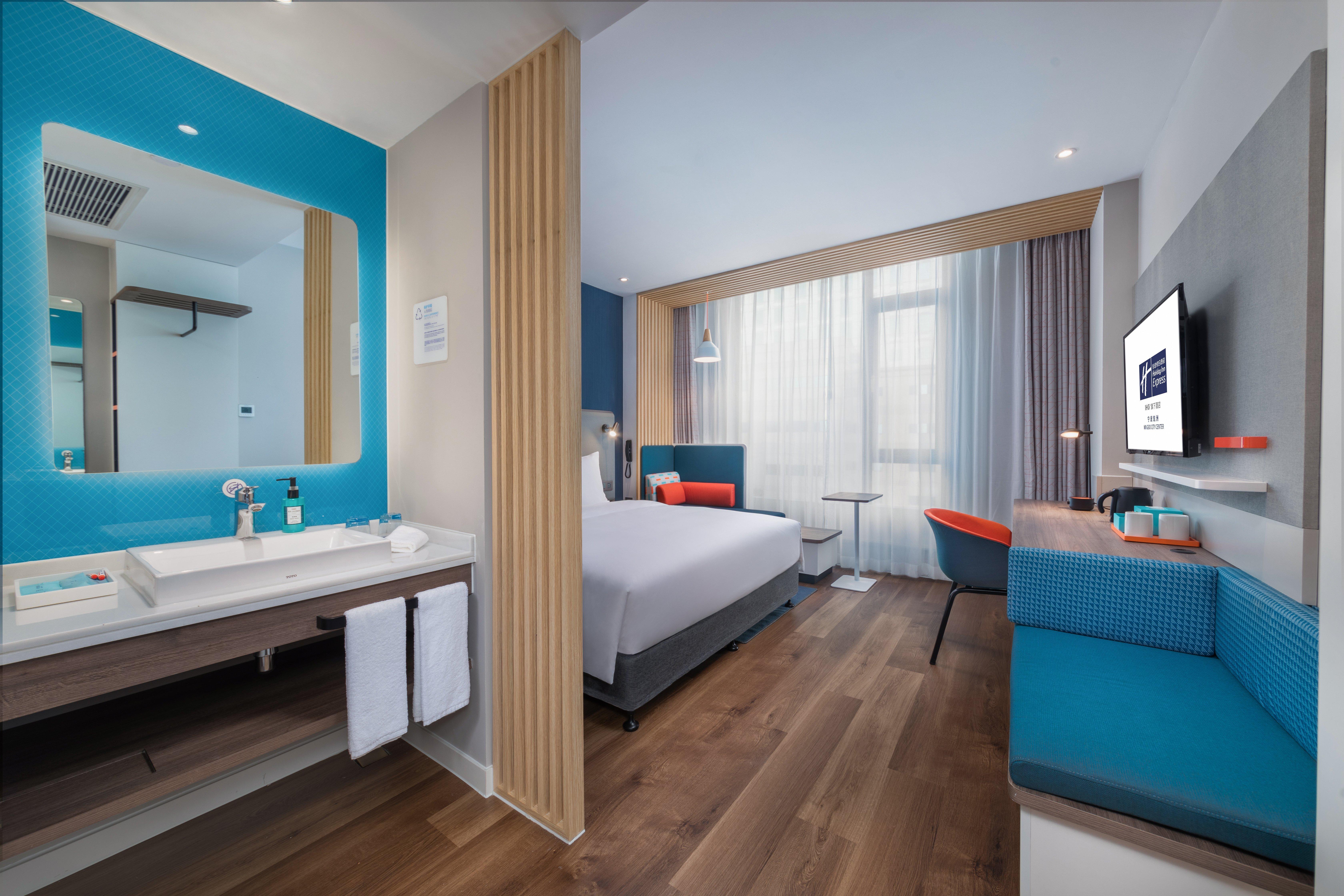 Holiday Inn Express Ningbo City Center By Ihg Buitenkant foto